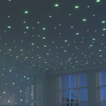 Glow in the Dark Ceiling Star Stickers