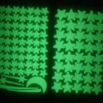 Glow in the dark 2 sets 103 pcs stars