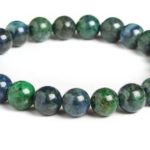 Lapis Lazuli /Chrysocolla bracelet سواره حجر اللازورد و الكريزوكولا