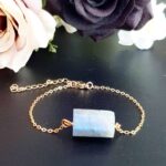 Labradorite bracelet سواره حجر اللابرادوريت الطبيعي