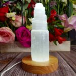 Selenite Crystal Lamp  مصباح ابجورة حجر السيلينايت الطبيعي