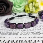 Natural Amethyst Bracelet سوار الاميثيست -الجمشت